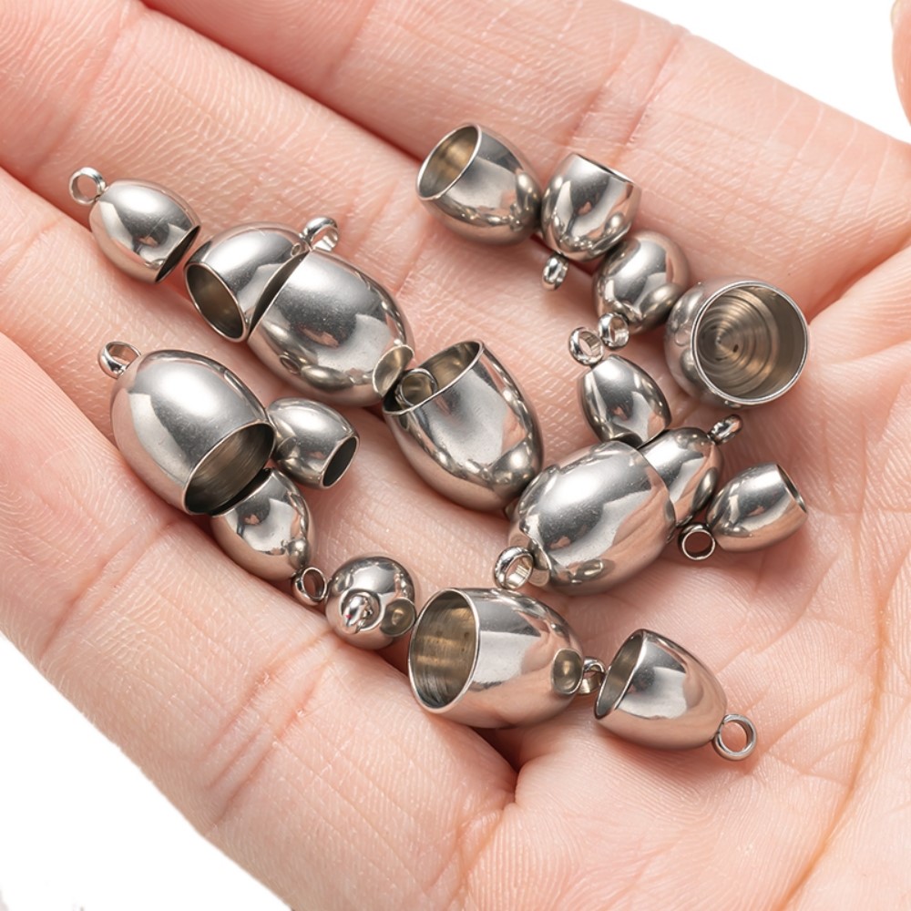 20pcs Tube End Caps Stainless  - Patent Leather Shine incelemesi ve fiyatı