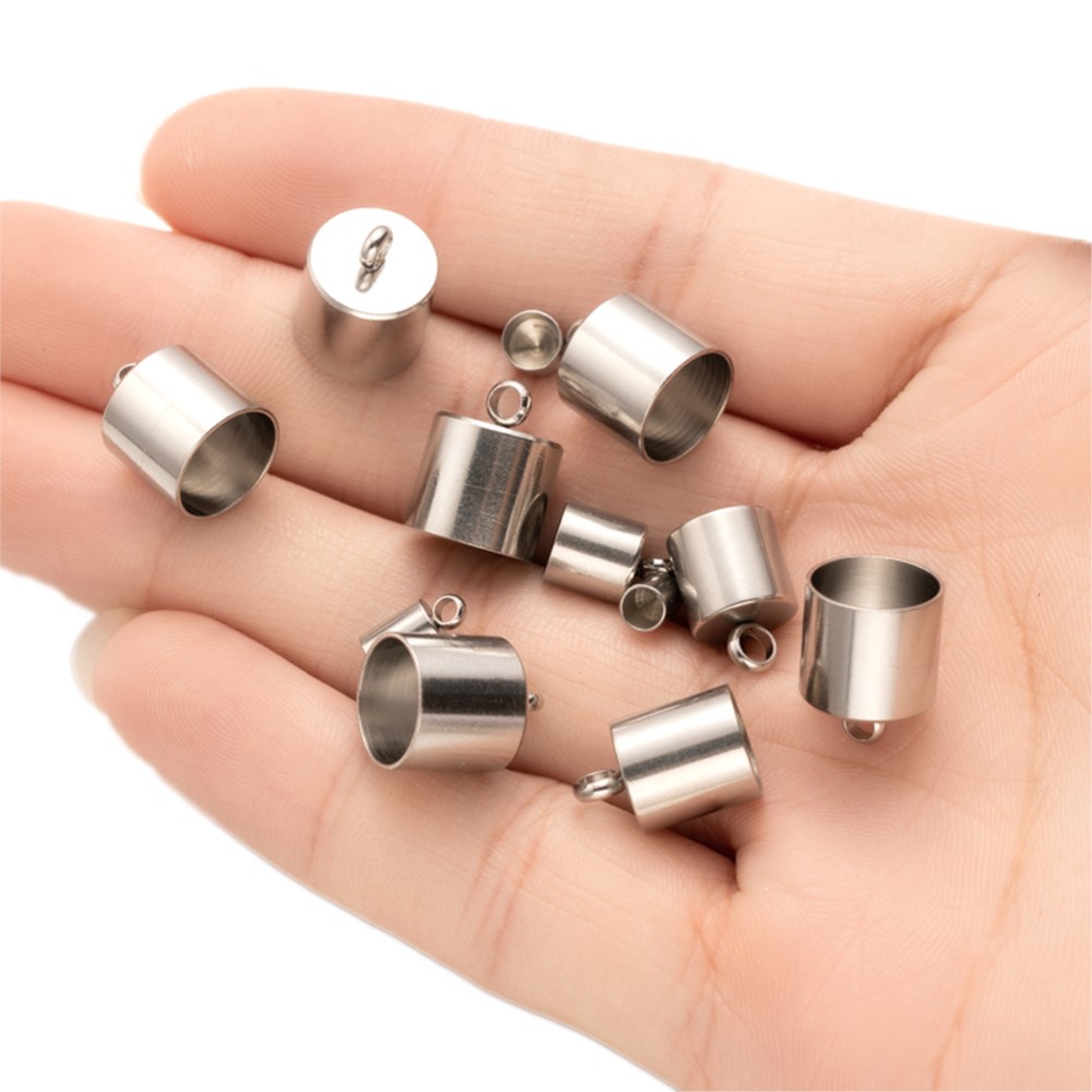20pcs Tube End Caps Stainless  - Patent Leather Shine incelemesi ve fiyatı