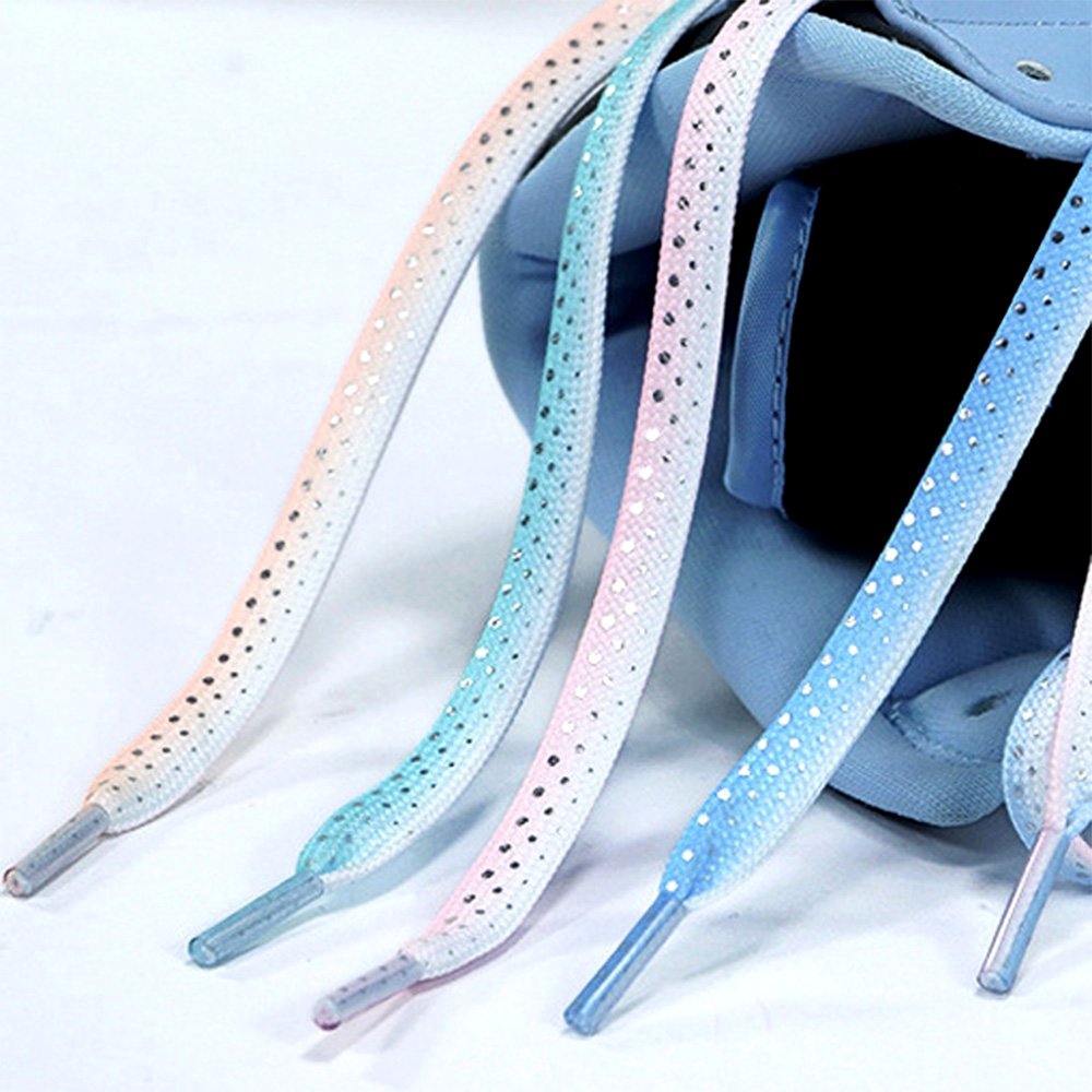 2 Pairs Gradient Splash Ink Si - Lace Replacement Flat incelemesi ve fiyatı