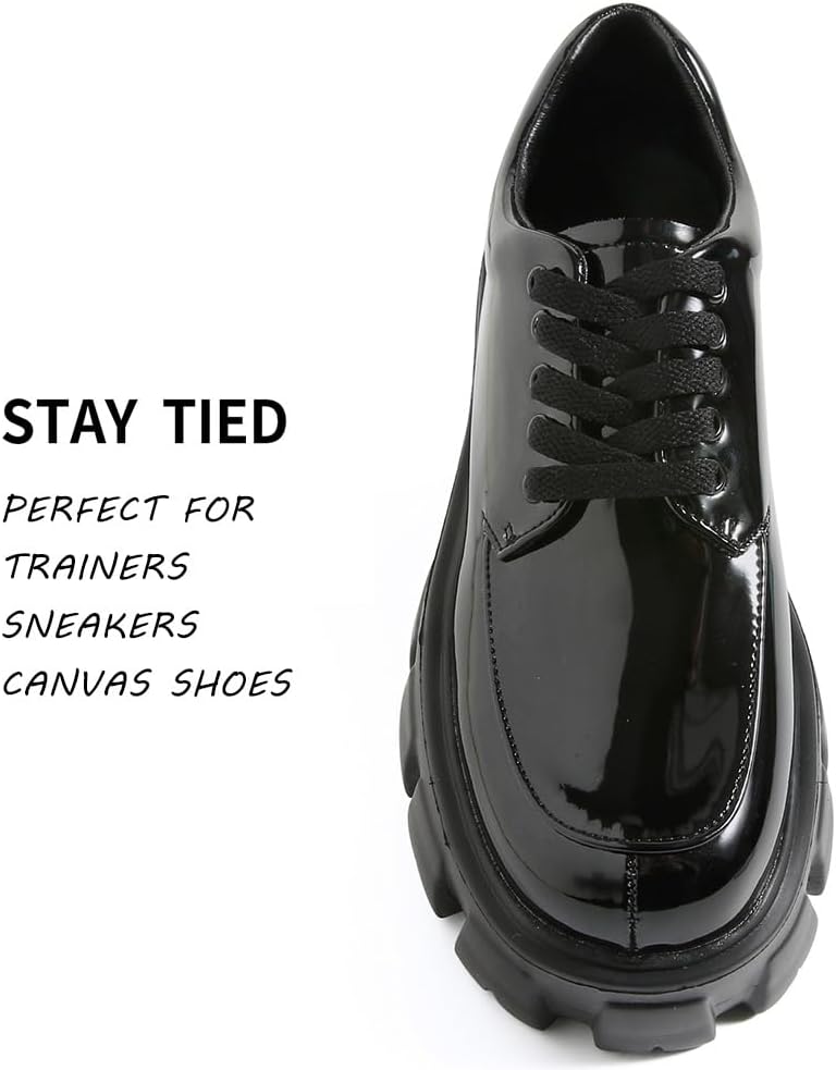 Flat Trainers Shoelace, 8mm Wi - Lace Replacement Flat incelemesi ve fiyatı