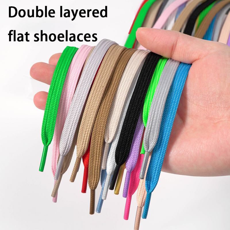 0.8CM Double Layered Laces for - Lace Replacement Flat incelemesi ve fiyatı