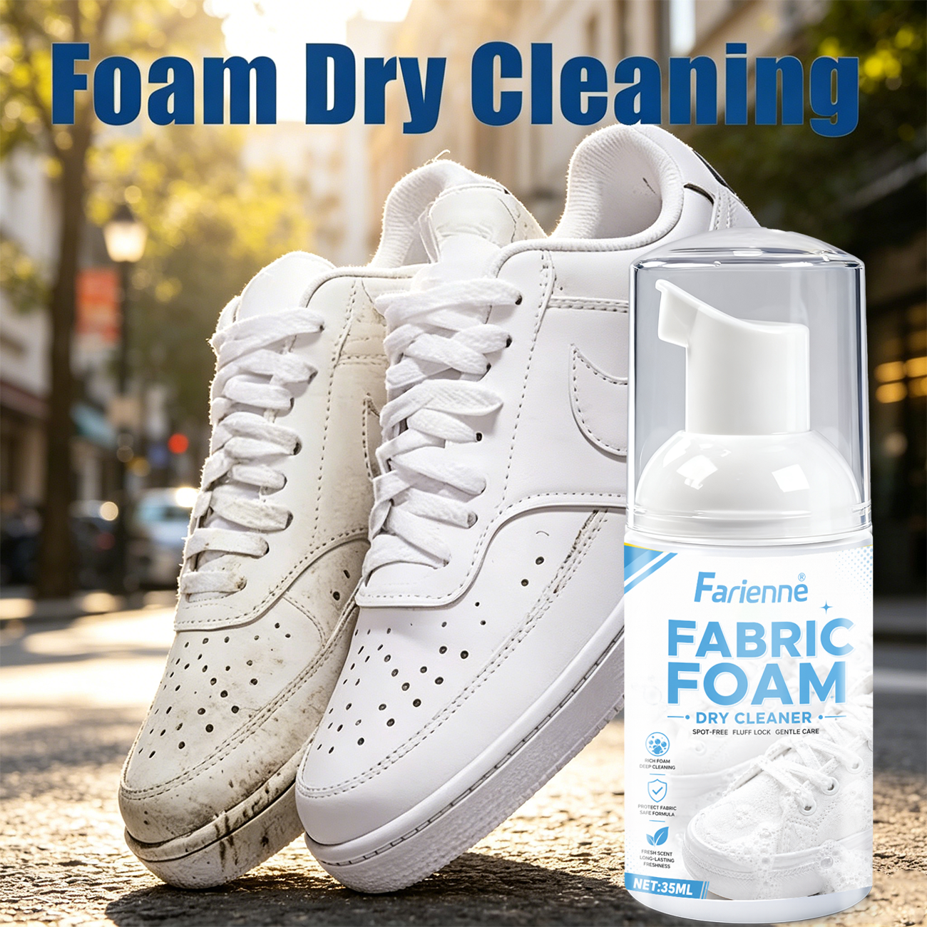 Farienne Fabric Foam Dry Clean - Sneaker Care Products incelemesi ve fiyatı