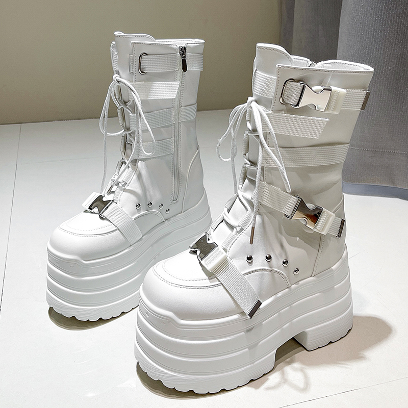 13.5CM,17CM Women Punk Boots A - Leather Sneaker Care Kit incelemesi ve fiyatı