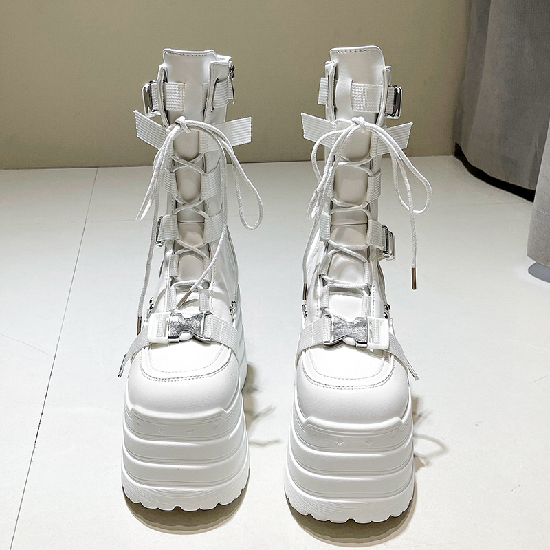 13.5CM,17CM Women Punk Boots A - Leather Sneaker Care Kit incelemesi ve fiyatı