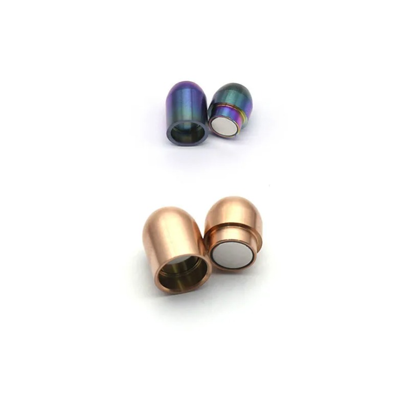 5Pcs/Lot Stainless Steel Magne - Patent Leather Shine incelemesi ve fiyatı
