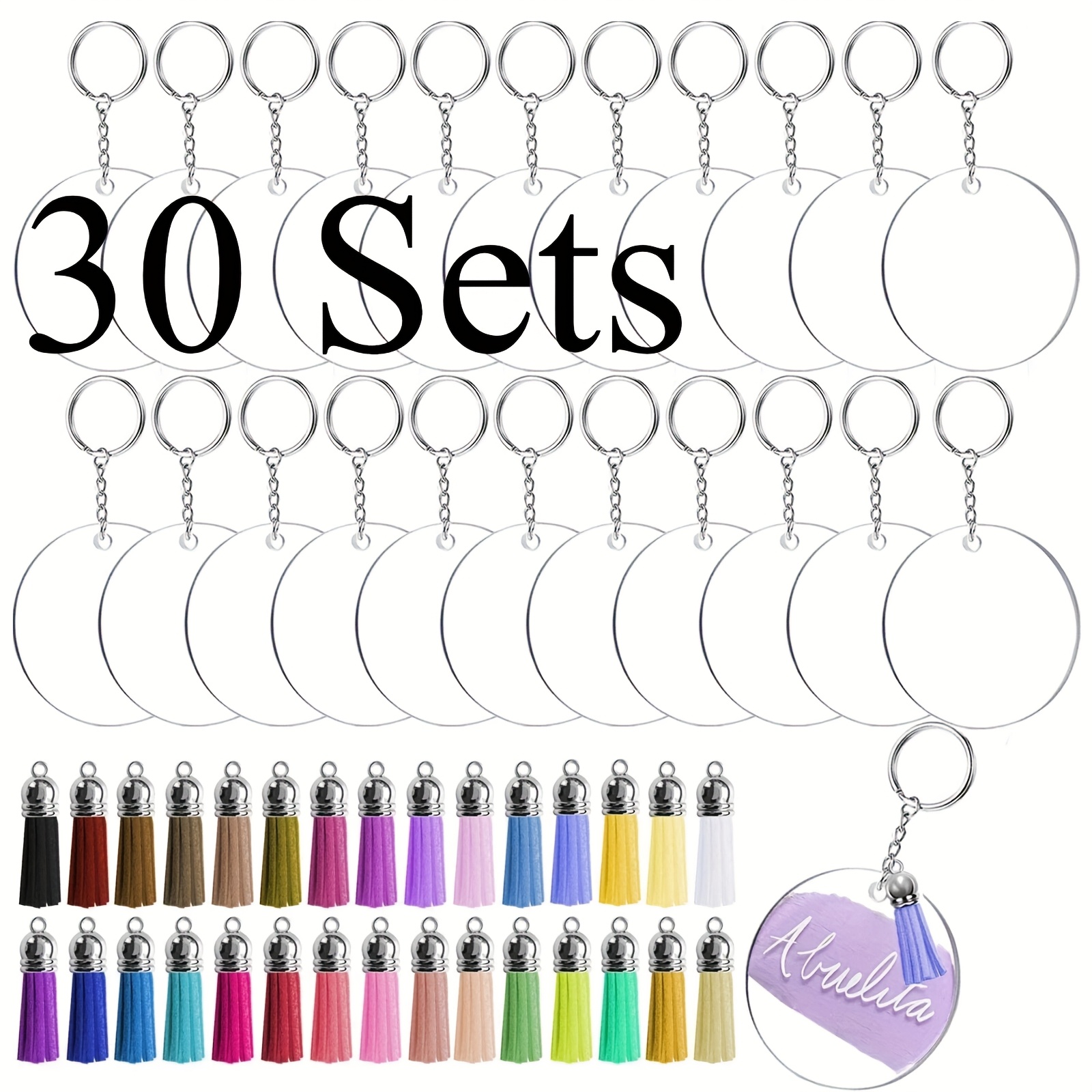 30Sets DIY Classics Fashion Ta - Patent Leather Shine incelemesi ve fiyatı