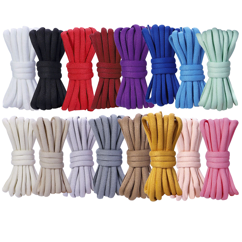 9mm Wide Oval Flat Shoelace Re - Lace Replacement Flat incelemesi ve fiyatı