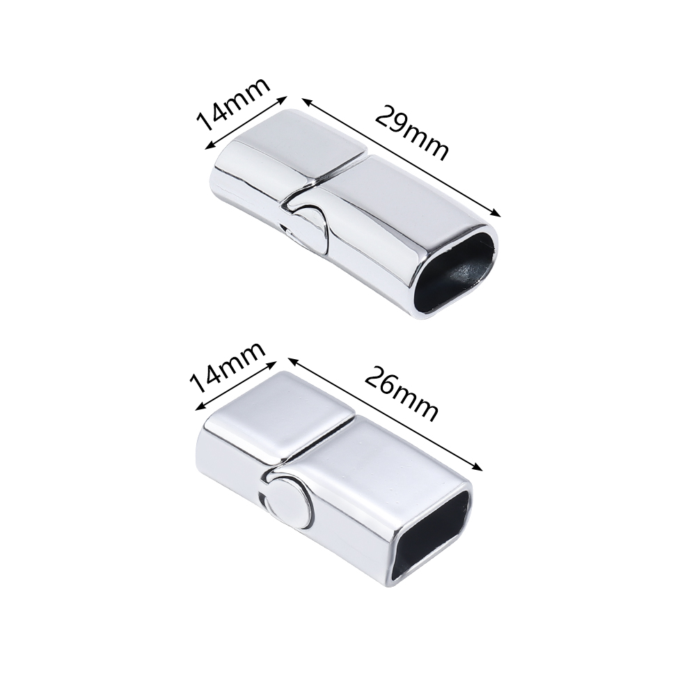 5Pcs Alloy Magnetic Clasps Rou - Patent Leather Shine incelemesi ve fiyatı