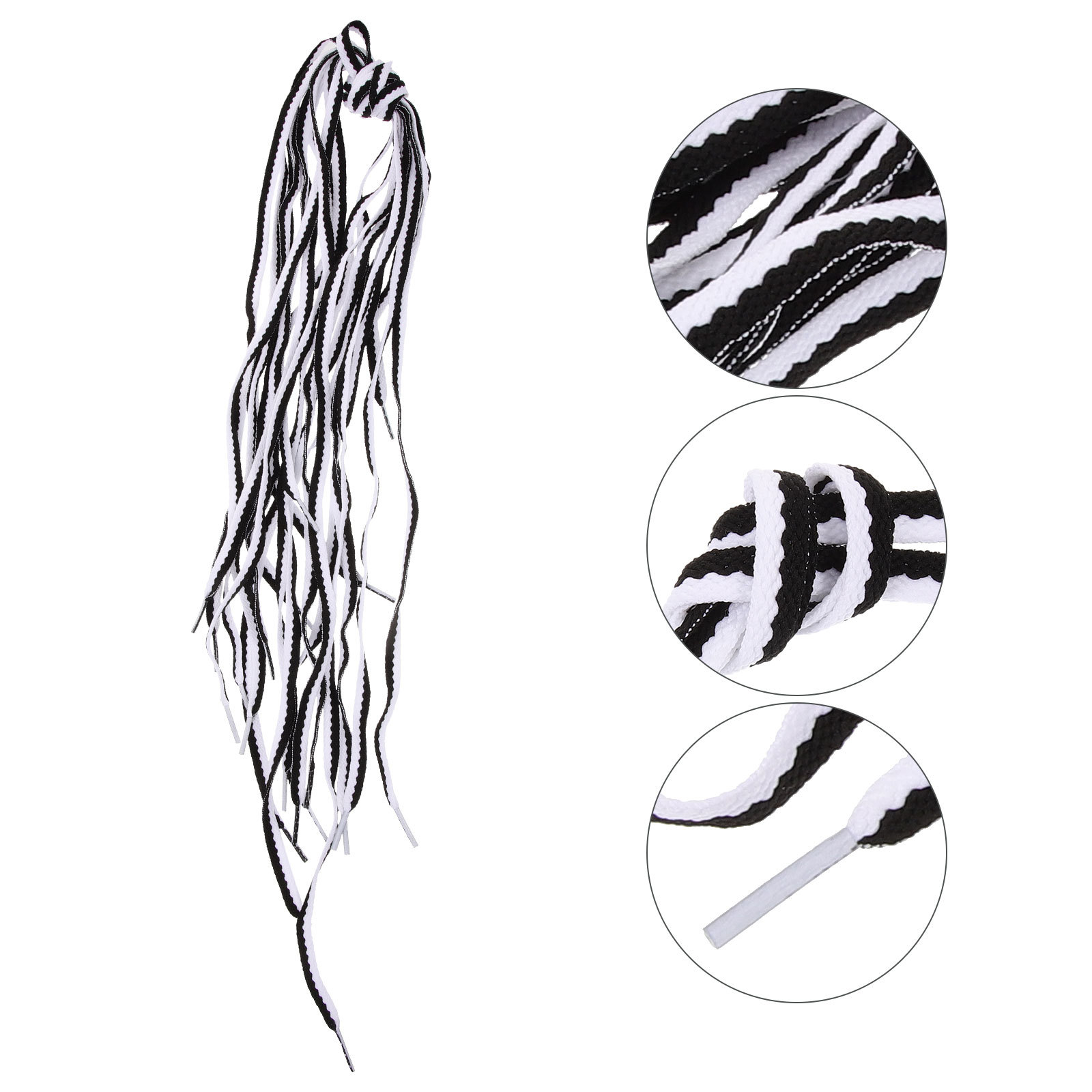 10Pcs Polyester Shoelaces Repl - Lace Replacement Flat incelemesi ve fiyatı