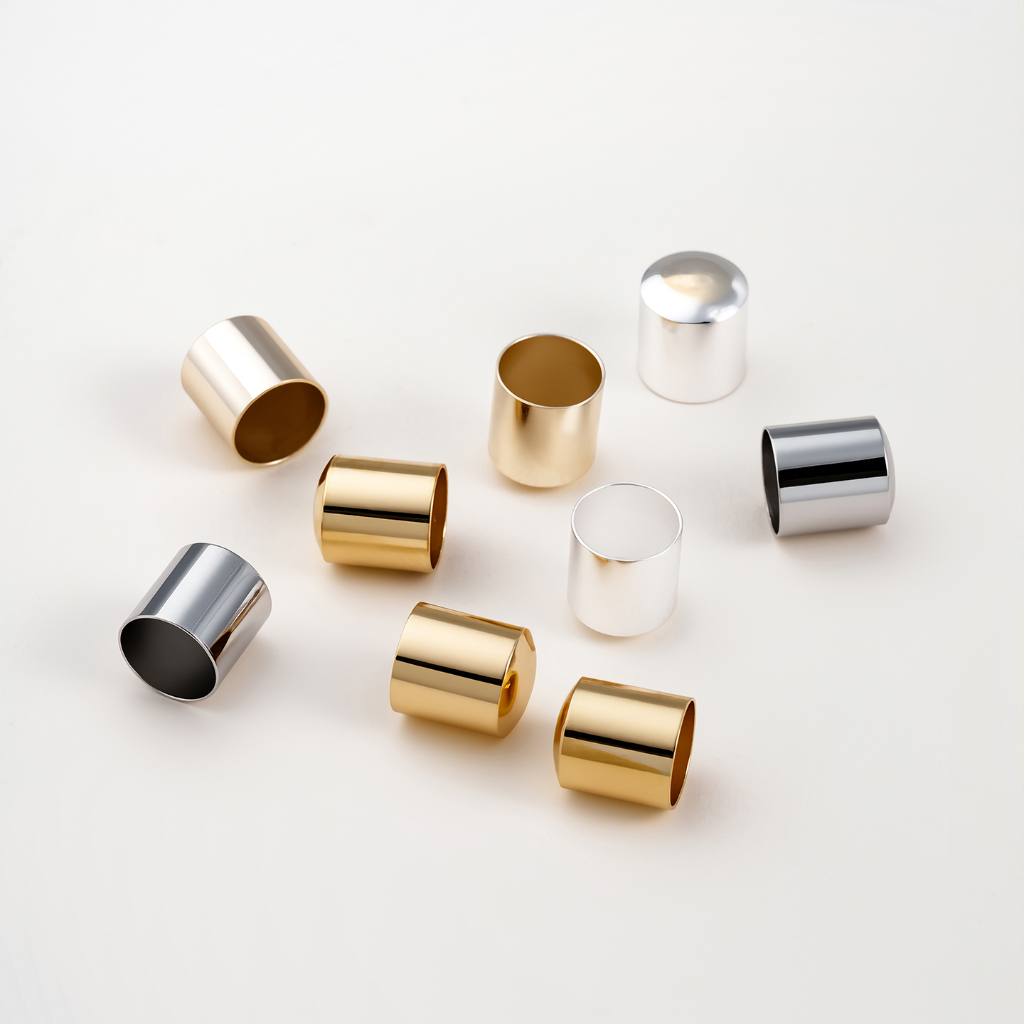 5Pcs 14/18K Gold Color Plated  - Patent Leather Shine incelemesi ve fiyatı
