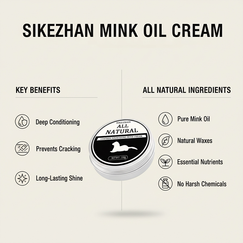 All Natural Mink Oil Leather C - Sneaker Care Products incelemesi ve fiyatı